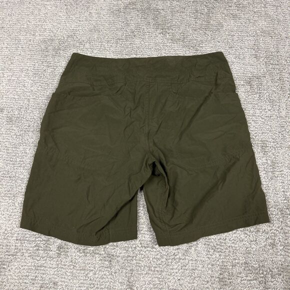 Mountain Hardwear Shorts Womens 8 Green Ramesa Nylon Hiking outdoor Pockets - Picture 6 of 6